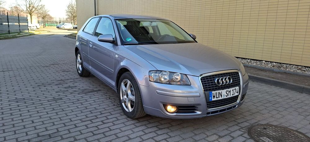 Audi A3 3-drzwiowe 1.6 MPI 102KM Super stan! Serwis!, grzane fotele, elektryka,alu.