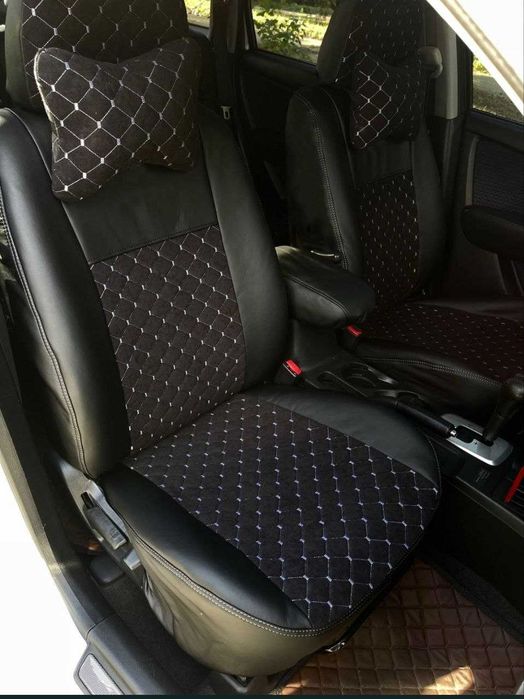 Модельные чехлы на сиденья на все авто! Эко кожа алькантара В НАЛИЧИИ!