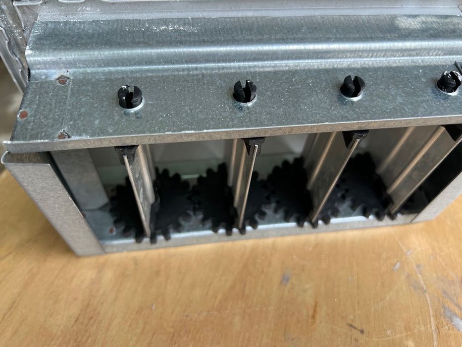 Grelhas de ventilação AVAC metálicas