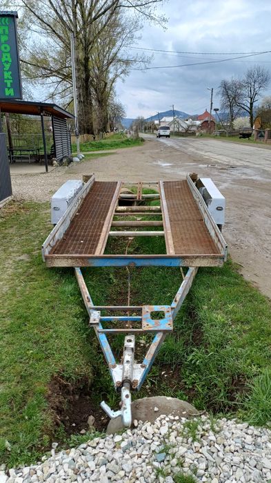 Прицеп лафета двух осний