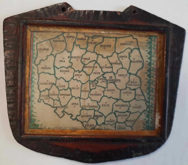 Stara Ramka Snycerka Mapa Polski
