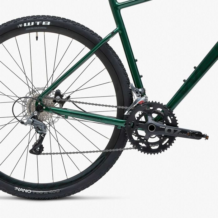Bicicleta Gravel Welt G80 Unisexo Verde Escuro NOVA