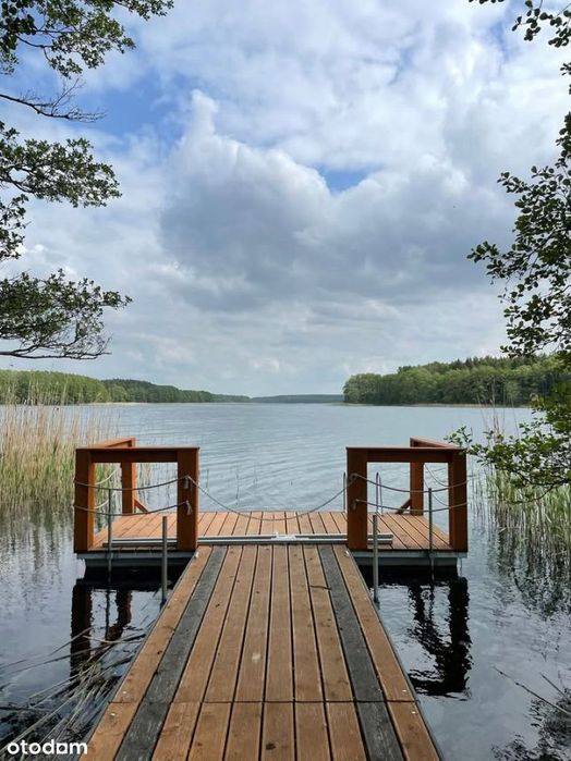 Działka nad Jeziorem Dołgie| las | natura - BUDOWLANA