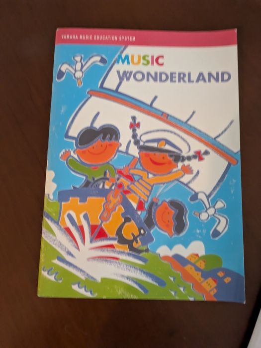 Livros curso Escola musica Mozart / Yamaha music wonderland crianças