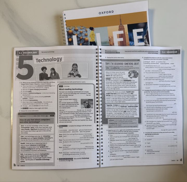 Комплект  Life vision student’s book+workbook