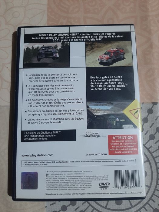 Jogo WRC para PS2