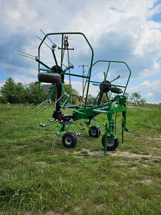 Przetrząsacz karuzelowy 4 - wirnikowy Metal-Technik Producent Dostawa Raty