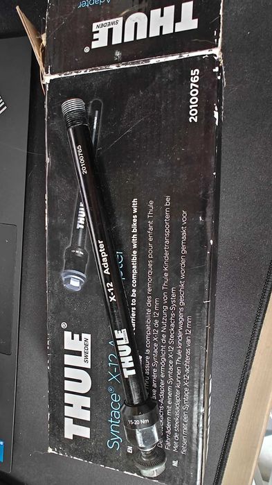 Oś sztywna Thule do przyczepki, X-12, Syntace