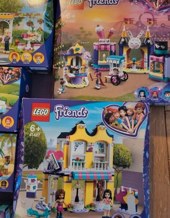 Wielki ZESTAW Lego FRIENDS domek kamperna drzewie