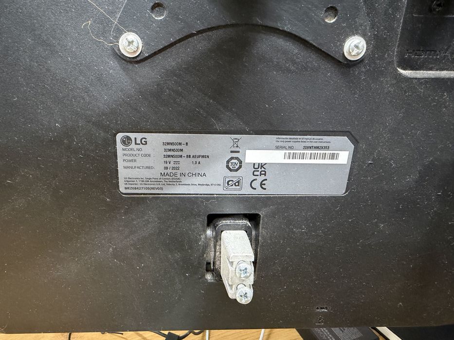 Monitor LG 32MN500M-B (32'' - Full HD - IPS)