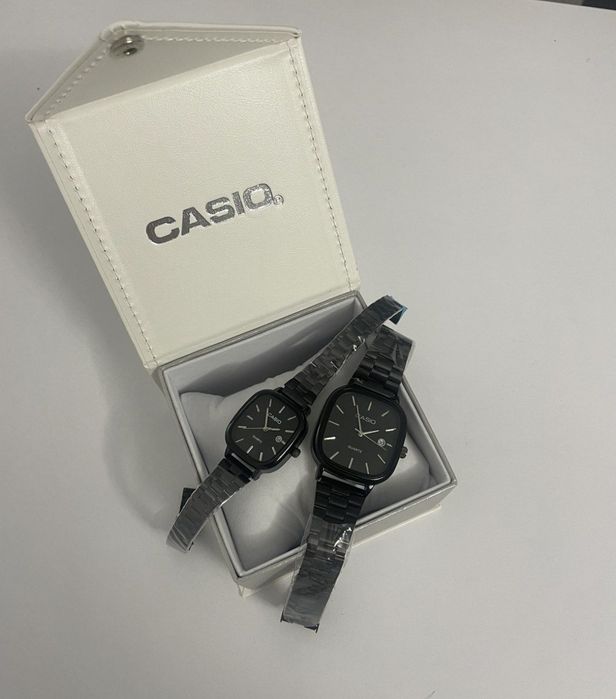 Парные часы Casio, подарочной набор мужские и женские часы Касио