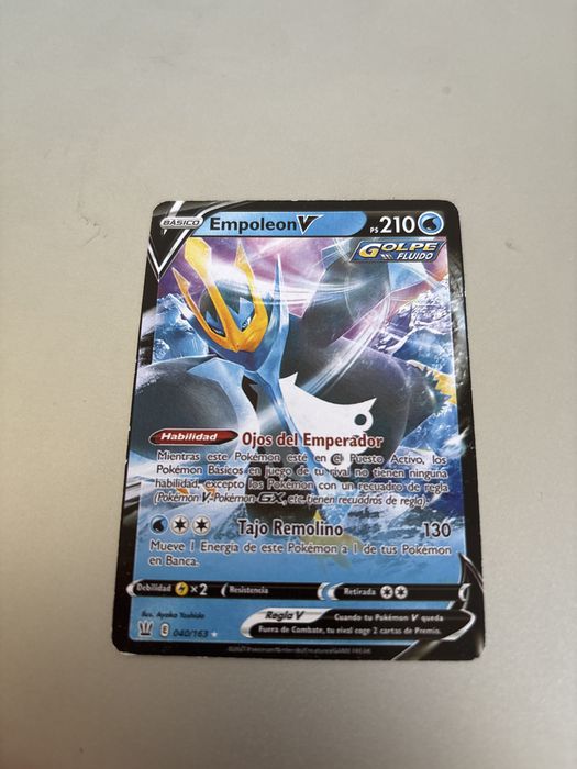 Cromo Pokémon Empoleon V