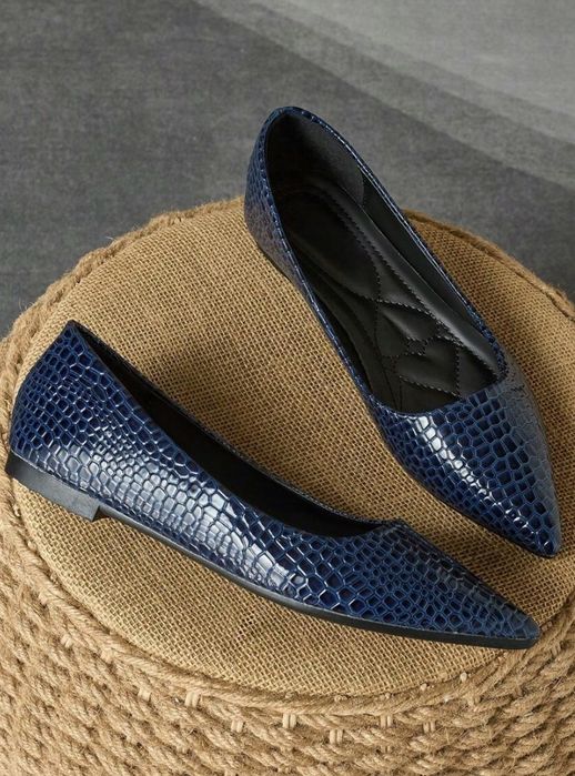 Granatowe baleriny r. 45