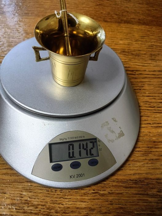 Moździerz mosiężny miniaturki