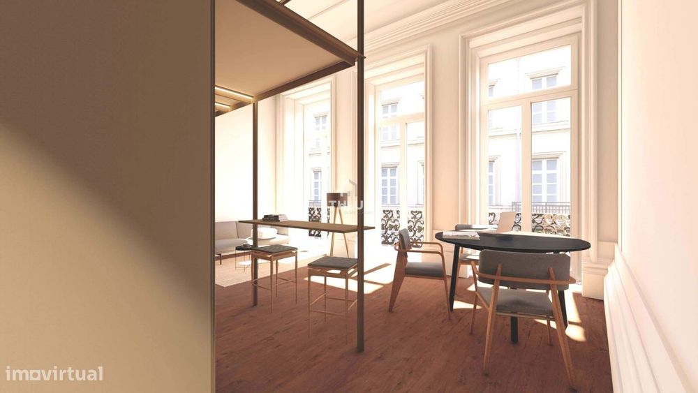 Apartamento T0 c/ mezanino  novo no coração da cidade do Porto na Zona — Cedofeita, Santo Ildefonso, Sé, Miragaia, São Nicolau E Vitória, Porto