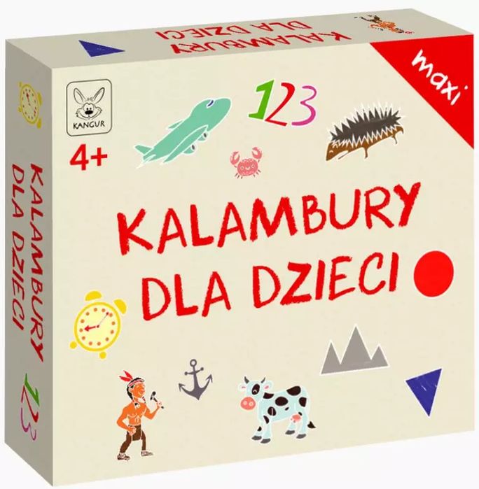 Gra. Maxi kalambury dla dzieci. Kangur. Nowy Produkt