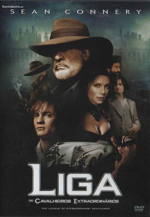 Dvd Liga dos Cavalheiros Extraordinários - thriller - Sean Connery