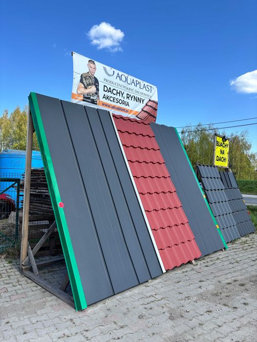 Blachy dachowe, rynny, obróbki w 24h