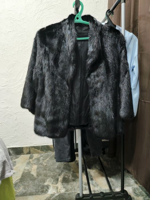 Шубка из норки , рукав 3/4
