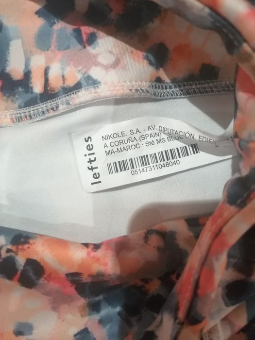 Conjunto de camiseta e calção da lefties