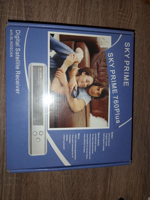 цифровий  супутниковий приймач SKY PRIME 760Plus з функцією BLINDSCA