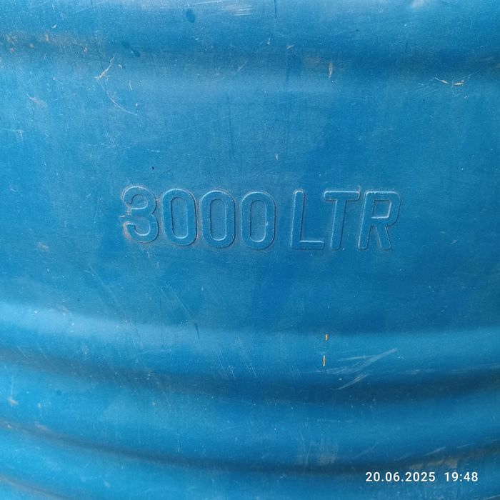 Ємність для води бочка 3000 л.