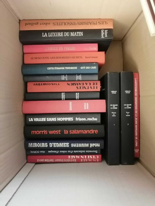 Livros antigos em francês