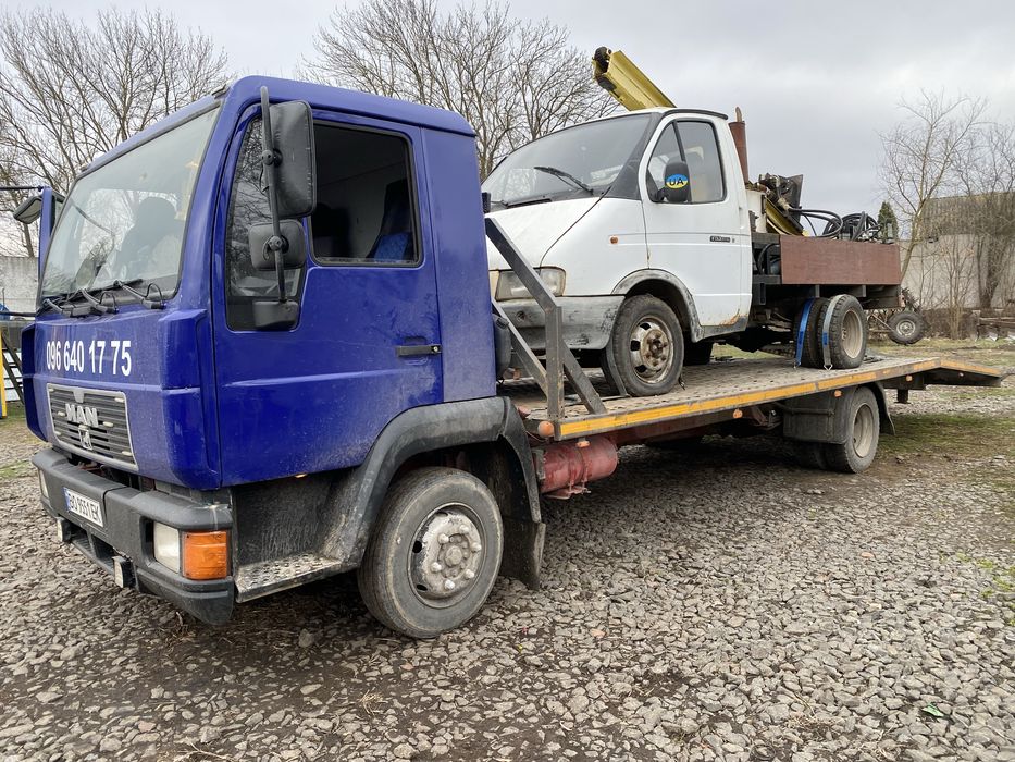 Послуга евакуатор Тернопіль до 6.5 т.