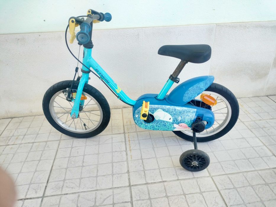 Bicicleta com rodinhas