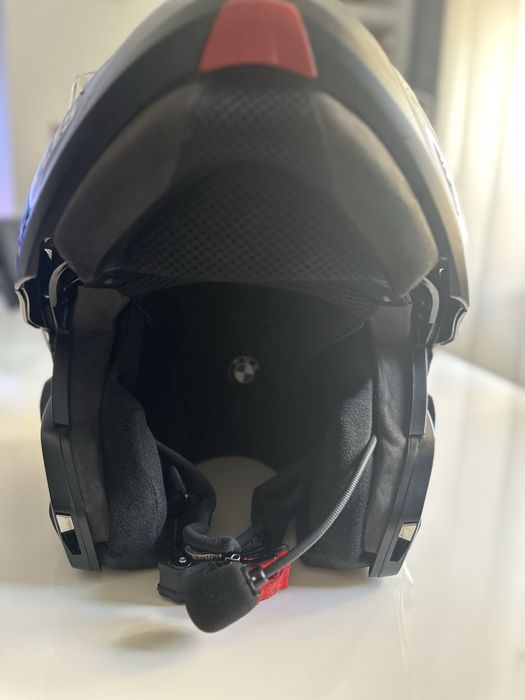 Capacete bmw Carbon com intercomunicador