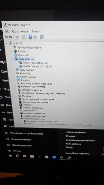 HP Omen / Intel Core I7/ 16 Ram / GTX 1050ti / Dobry Stan