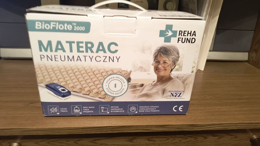 Materac przeciwodlezynowy