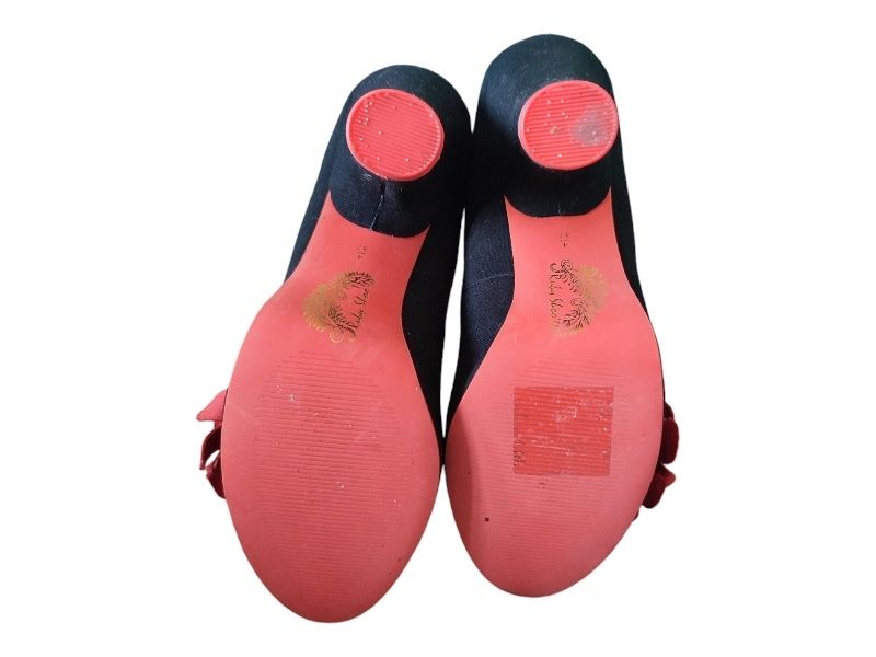 Ruby Shoo EVA pantofle czółenka na platformie w stylu pin up girl.. Ro