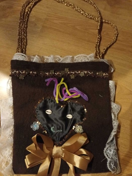 Torby torebki handmade-unikatowe arcydzieło