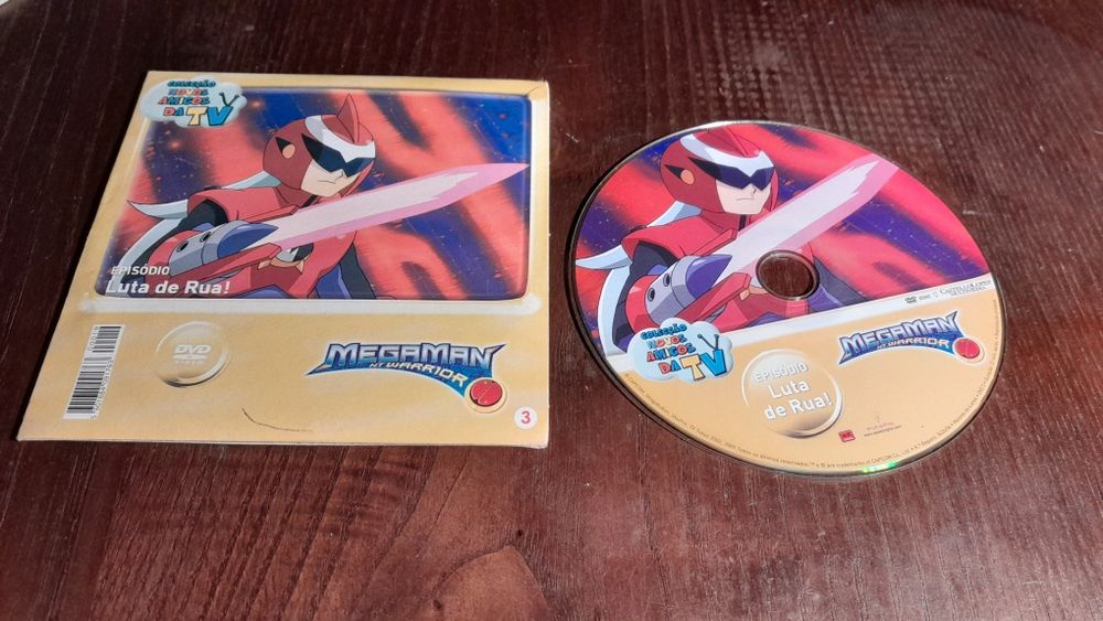 DVD Megaman NT Warrior Luta de rua!