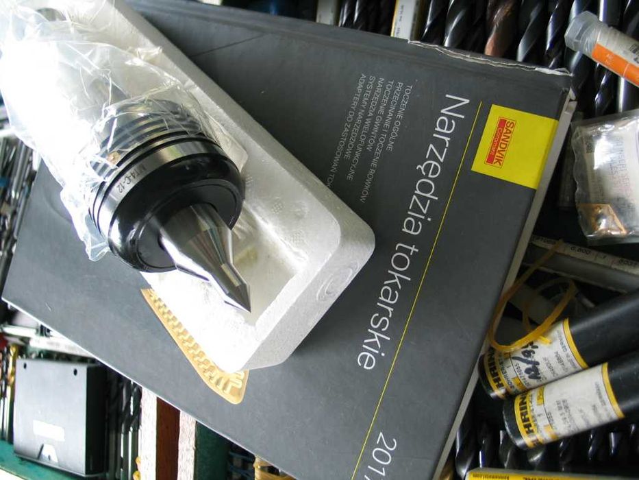 Kieł tokarski wydłużany obrotowy MK4  do tokarka frezarka wyważarka