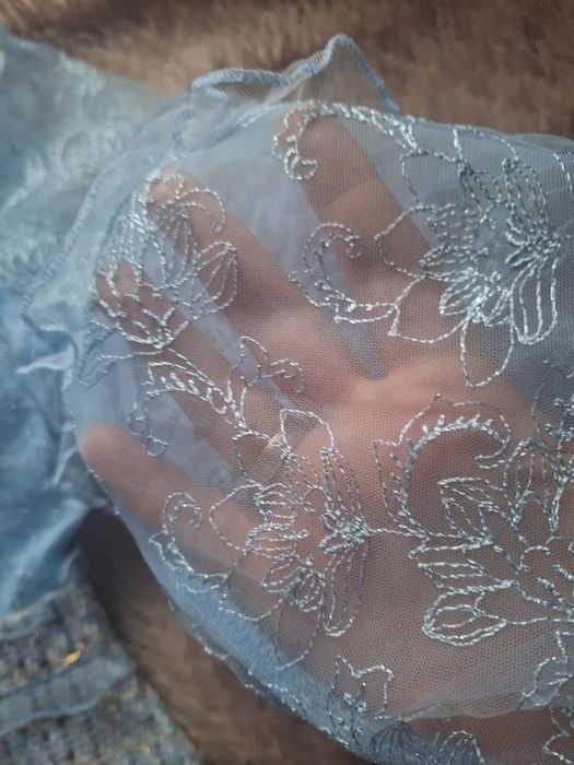 Сукня мереживо +твід