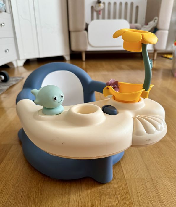 Стільчик для купання Smoby 2 в 1 з ігровою панелю