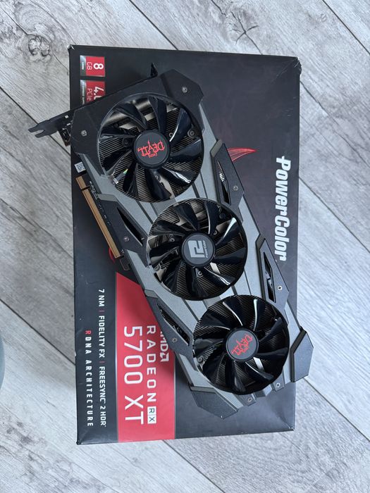Karta Graficzna PowerColor Radeon RX 5700 XT Red Devil.
