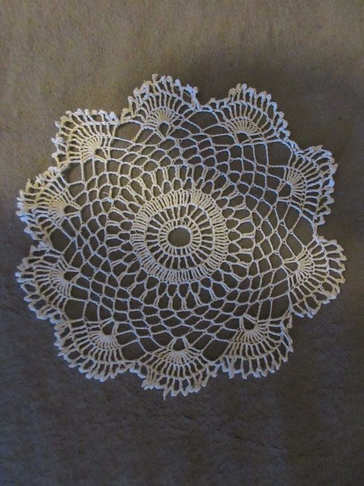 Serwetki vintage retro szydełko