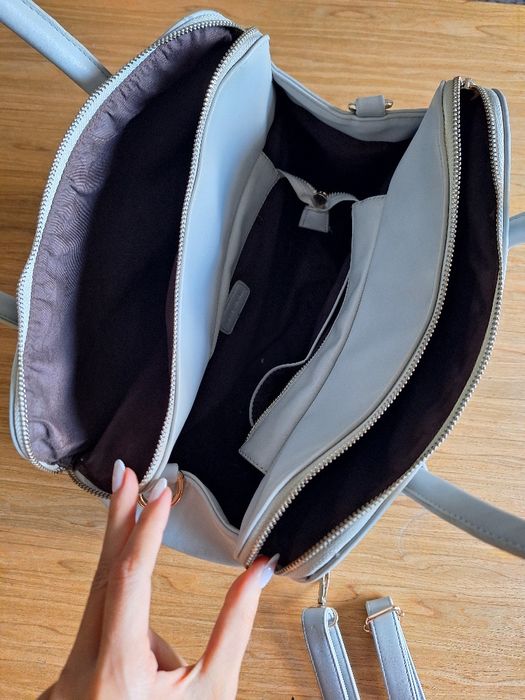 Torba Pierre Cardin,  szara