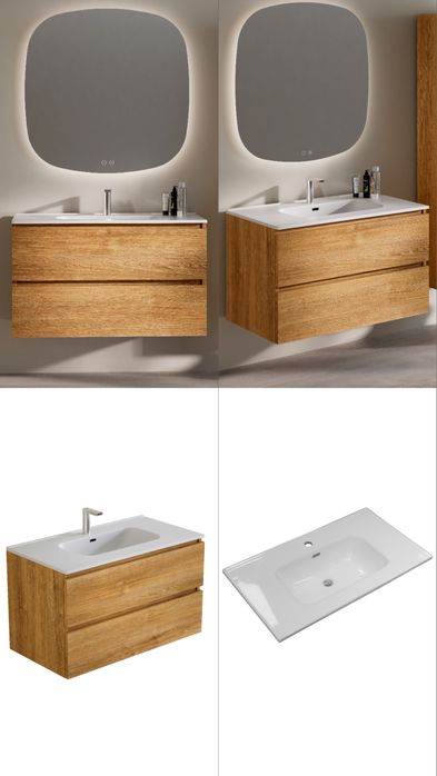 Móvel WC com lavatório- NOVO EM CAIXA