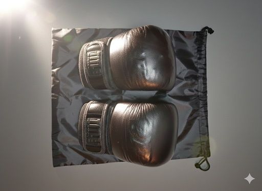 Снарядні рукавички Title Black  М Premium Leather. Професійні бітки