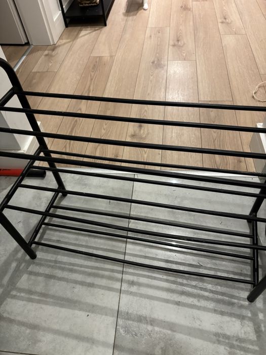 Szafka na buty czarna