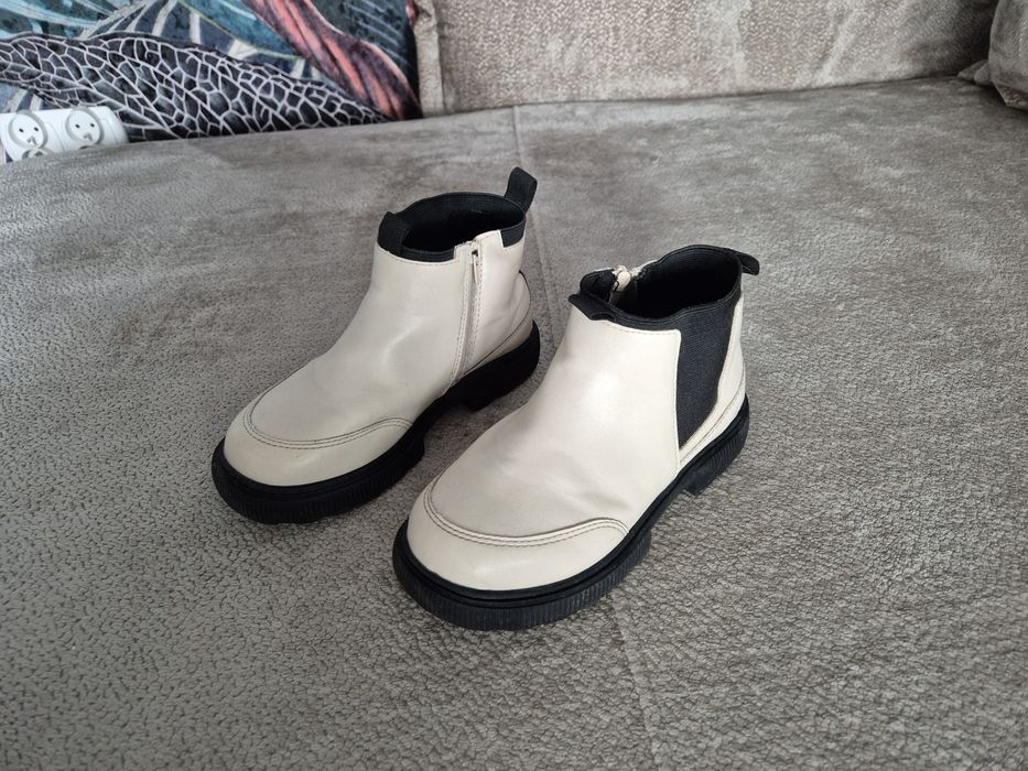 Buciki dla dziewczynki stylowe Zara r. 28