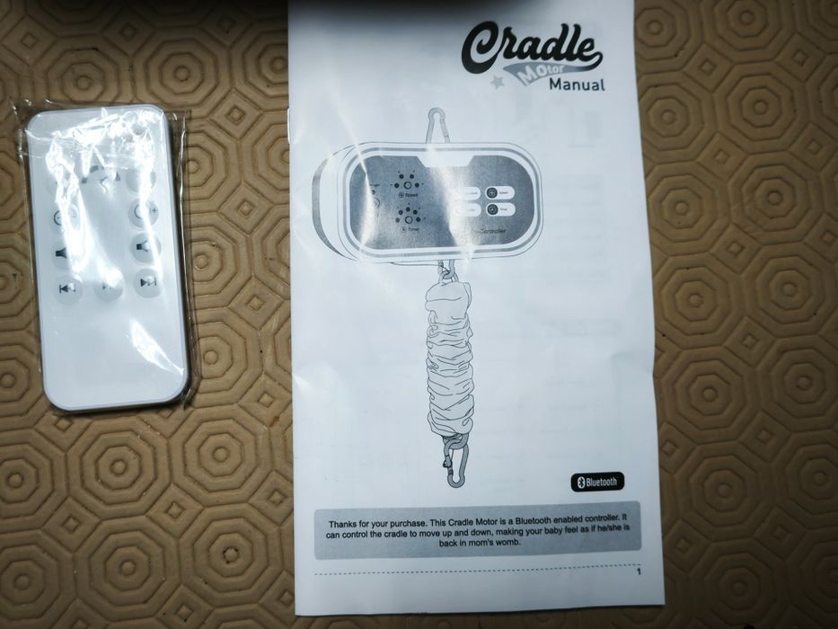 Motor berço mola 5/10kg c/ controlo remoto