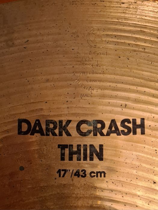 Zildjian K 17"  Dark Crash Thin