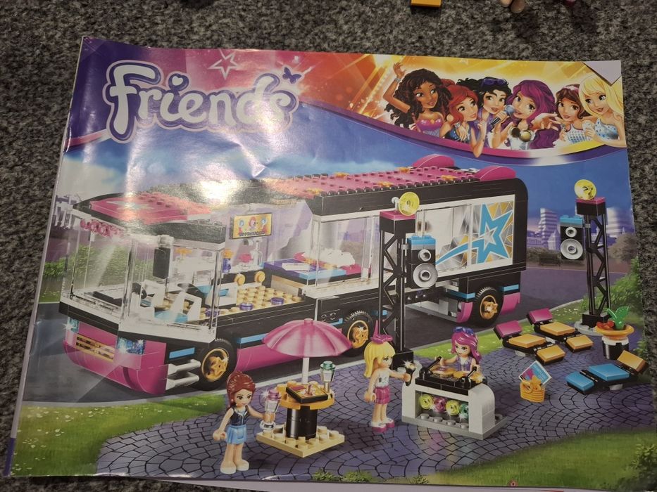 Klocki Lego Friends wóz koncertowy gwiazdy Pop