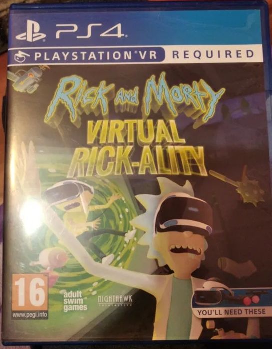 Ps4 psvr rick and morty virtual rick-ality