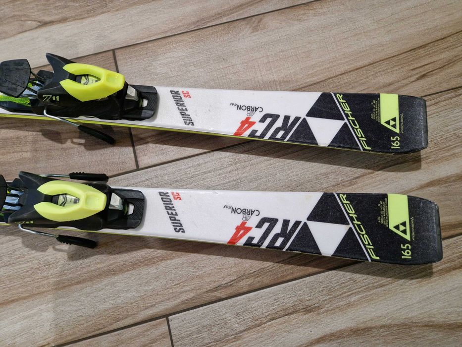 Narty zjazdowe FISCHER SUPERIOR SC RC4 CARBON 165cm - super